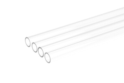 Alphacool HardTube 13/10mm Plexi (PMMA) Klar 80cm - 4er Set
