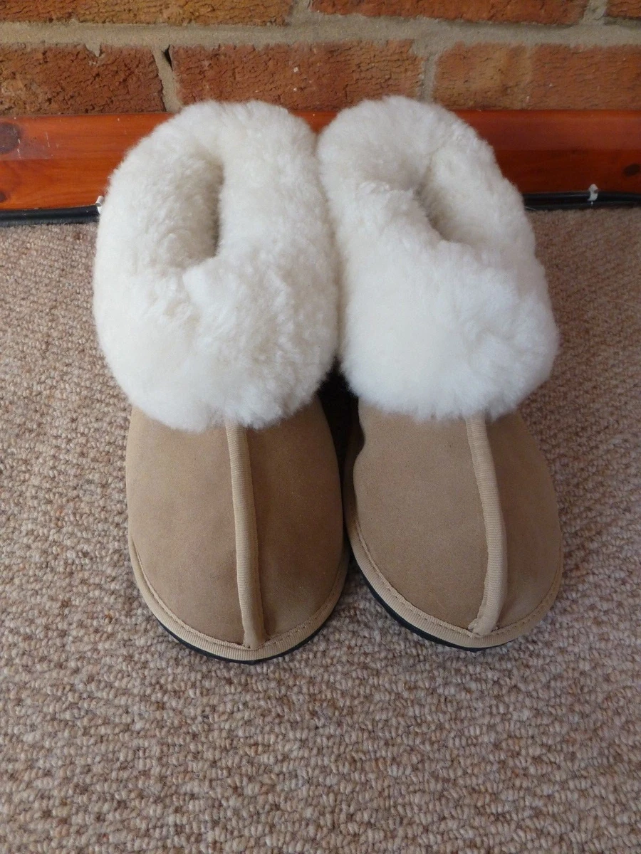 Slippers with shop wool lining