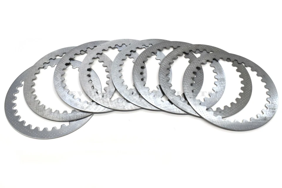 Placas de embrague de acero x8 GL1500 A I SE Gold Wing & Valkyrie 1500 placa de transmisión #W229 Foto 4 de 4