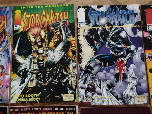 IMAGE StormWatch #1 2 4 5 6 7 1993 Shadowhawk I II Wetworks #1-5 NM/NM+ - Picture 4 of 17