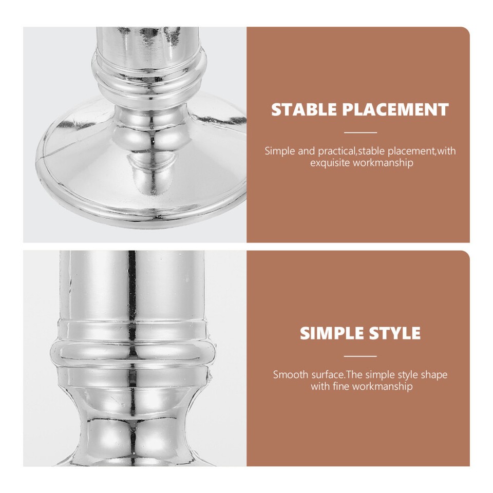 20 Pcs Tall Candle Holders Taper Candle Stand Candle Stands Decorative