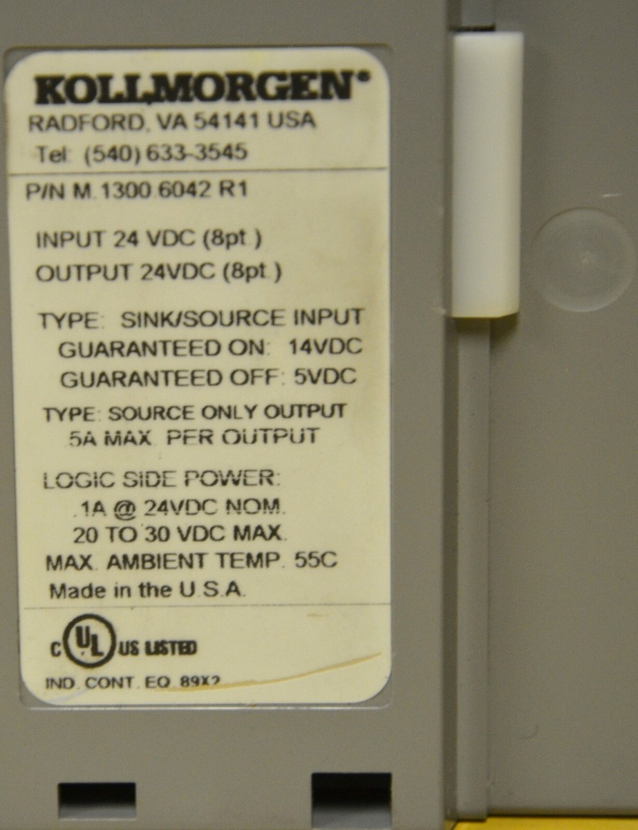 モノモノコード(Das Polychord) INTONA社製 MMC Kollmorgen Giddings & Lewis M.1300.6042 Output Module