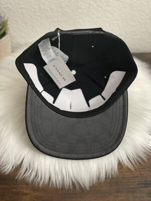 NWT Coach Coach X Jean Michel Basquiat Signature Hat | eBay