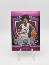 2019 Panini Prizm Draft Picks Crusade Purple Prizm #61 Coby White RC