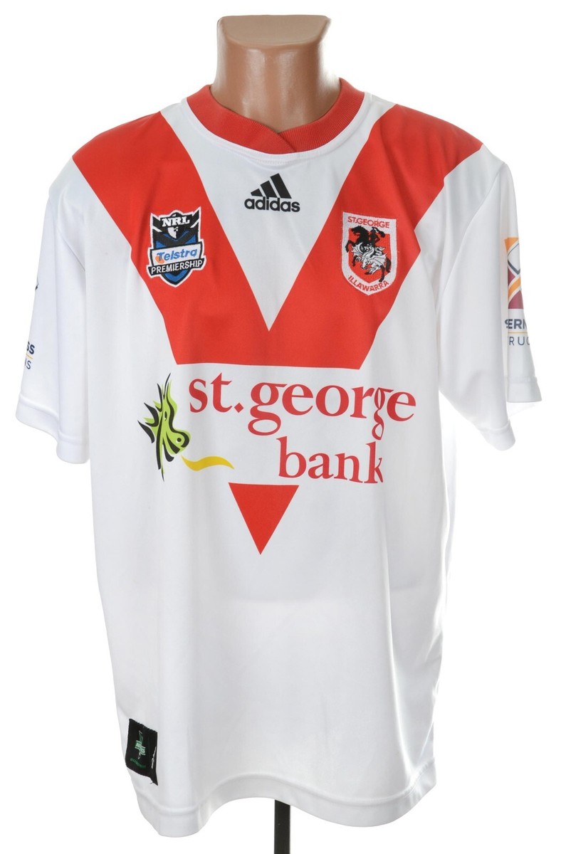 NRL ST GEORGE ILLAWARRA DRAGONS RUGBY LEAGUE SHIRT JERSEY NRL ST GEORGE ILLAWARRA DRAGONS RUGBY LEAGUE SHIRT JERSEY