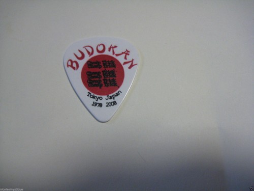 Cheap Trick Budokan White/Red Rick Nielsen Guitar Pick Rare