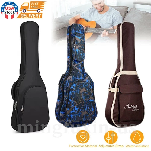 40"/41" Guitar Case Heavy Duty Thicken Soft Padded Classical Acoustic Gig Bag