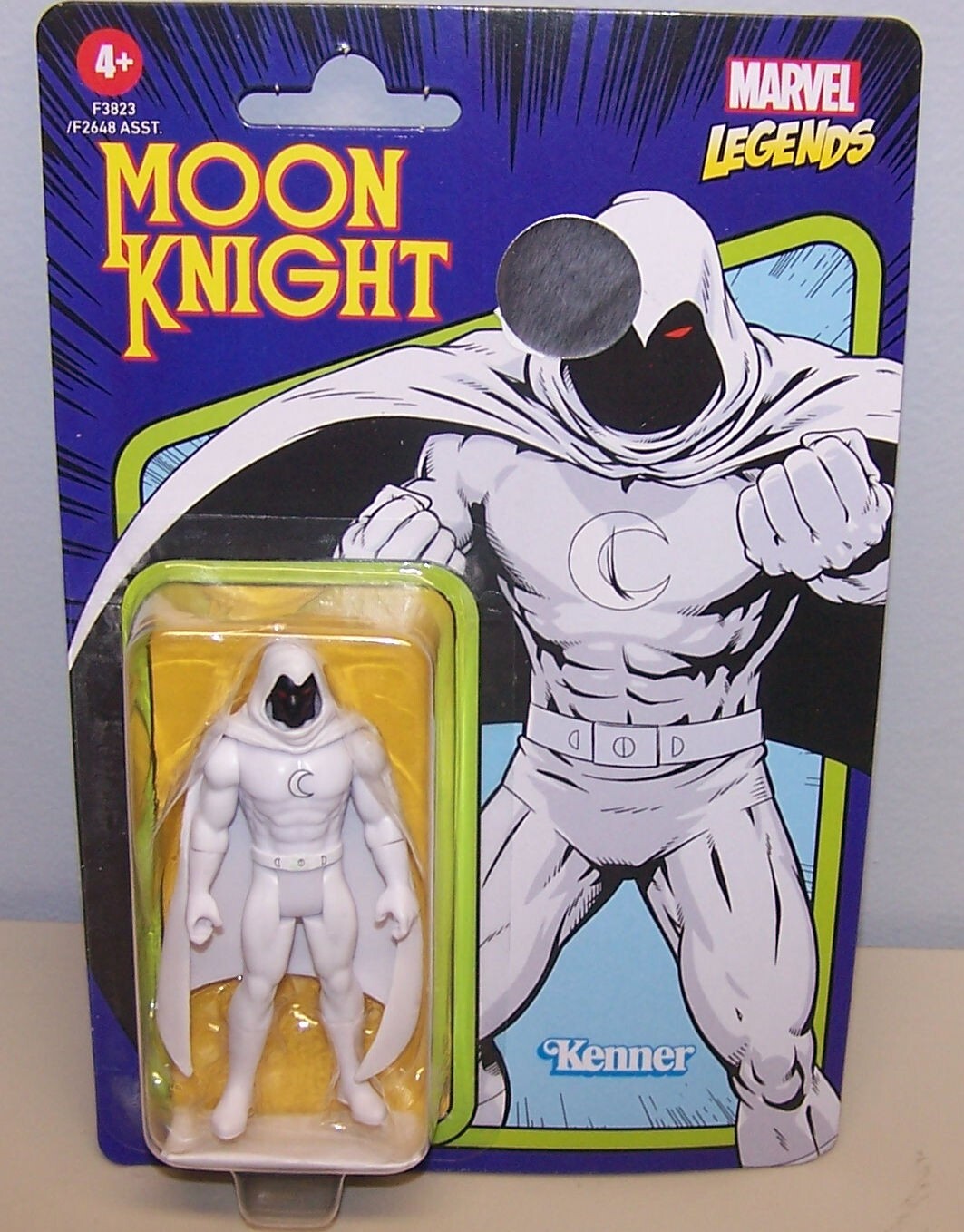 Marvel Legends Moon Knight 3.75in Retro Collection Comic Action Figure