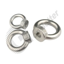 Augenmuttern metrisch M3 M4 M5~M24 Hebe Rund Dachträger Ring Edelstahl A2 304