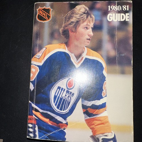 NHL HOCKEY 19801981 OFFICIAL GUIDE & RECORD BOOK wayne gretzky