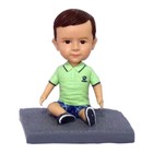 for kids birthday bobble head figure cake topper mini statue miniature