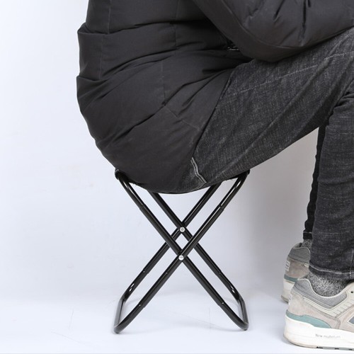 Klapp Hocker Set Falten Stahl Hocker Klappstuhl Für Camping Licht Klapp Hocker - Bild 2 von 11