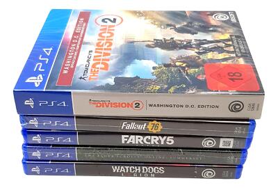 The Division 2 - FAR CRY 5 - FALLOUT 76 - WATCH DOGS Legion - Elder Scrolls PS4