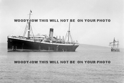 rp09950 - UK Liner - Zealandic Towing Sailing Ship Garthsnaid - Print 6x4