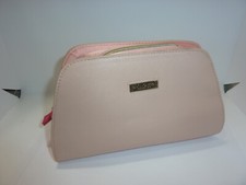BVLGARI PARFUMS Pink Clutch Purse Makeup Bag 9 X 5''
