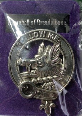 scottish clan crest badge / Nachname: Campbell