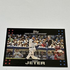 2007 Topps - #40 Derek Jeter, Mickey Mantle, George W. Bush