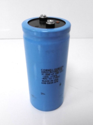 Cornell Dubilier 550313U100CF2B Kondensator 31.000uF 100 VDC