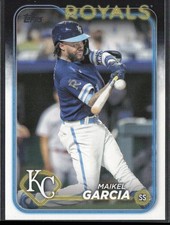 2024 Topps Maikel Garcia Kansas City Royals #342