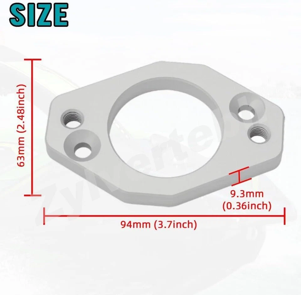 For 86-97 Kawasaki Jet Ski KEIHIN Manifold To Mikuni Carburetor Intake Adapter - Image 2 of 4