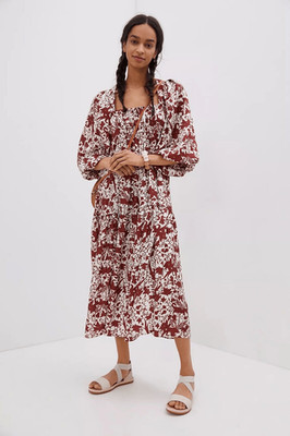 New Anthropologie Isolde Maxi Dress By Delfi sz L