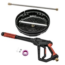 Pressure Washer Spray Gun 4000PSI 15" Extension Lance 1/4" Quick Connect Kit
