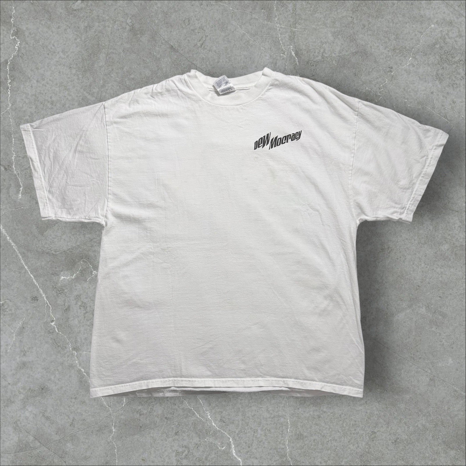 2000s Mountain Dew DewMocracy Code Red Promo T-Sh… - image 2