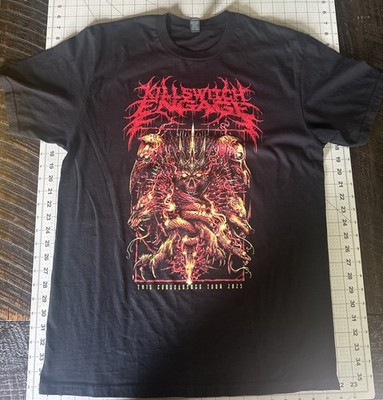 Killswitch Engage 2025 This Consequence Tour T Shirt Large Black Authentic