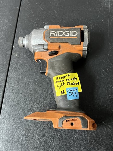Ridgid R862301B 18V 1/4” Hex Cordless Impact Driver - FOR PARTS OR REPAIR
