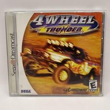 4 Wheel Thunder (Sega Dreamcast, 2000) CIB MINT Disc See Working Read Authentic