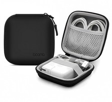 HOMEGYMFREE Small Travel Carrying 4.4 x x 1.7 inches, Black-Small-PU