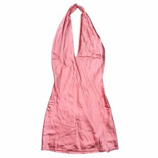 NWT Lulus Pink Halter Mini Dress Size XS