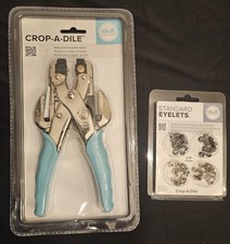Crop-A-Dile We R Memory Keepers Eyelet Setter Hole Punch Scrapbooking Tool