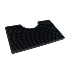 12x7 inches PVC Drip Tray for Home Brewing, Kegerator Black