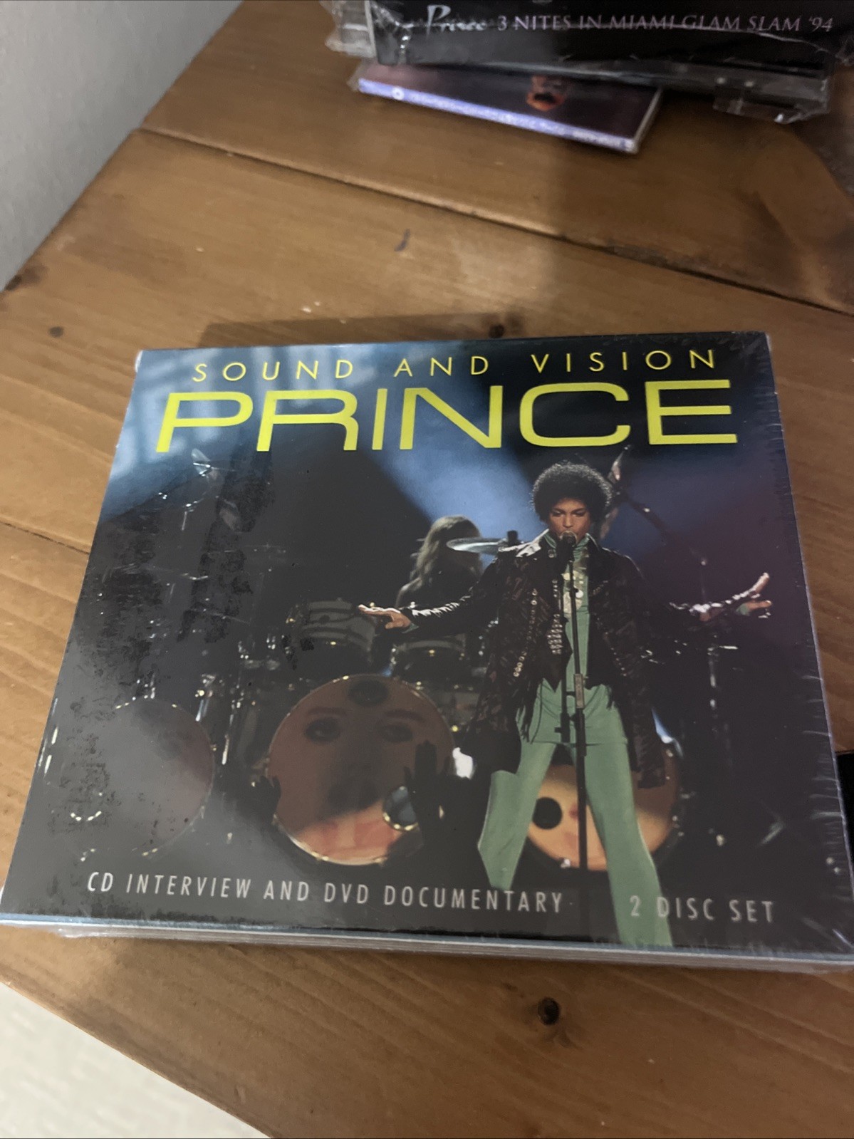 PRINCE CD +  DVD Box set Sound And Vision Interviews + DVD SEALED