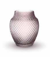Leonardo Poesia Vase Blumenvase Dekovase Handgefertigt Glas Rosa H 22 Cm