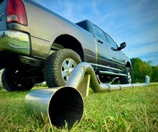 Exhaust Pipe Kit For 2013-2018 Dodge Ram 2500 3500 6.7L Cummins 5" 409 Stainless