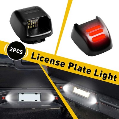 License Plate Lights Bumper For Nissan Frontier Armada Titan Xterra D40 Equator