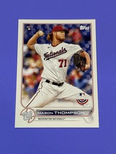 2022 Topps Opening Day Mason Thompson Rookie #145 Washington Nationals RC (Q)