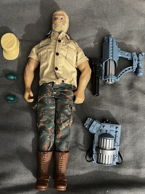 1992 Hasbro G.I. Joe Rock N Roll 12  Action Figure  Hall of Fame   Blonde Beard 