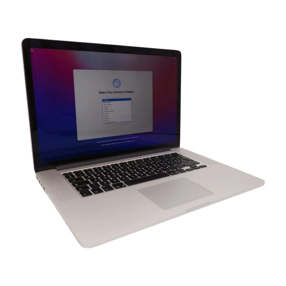 Apple MacBook Pro 15,4 Zoll 512GB SSD Intel i7 4. Gen., 2,20GHz 16GB Silber - Bild 2 von 4