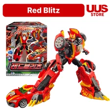 Metal Cardbot S RED BLITZ Transform Train Diesel Action Figure Toy 2025 SAMG