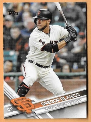 GREGORY BLANCO SAN FRANCISCO GIANTS #47 - TOPPS NM-MT 2017