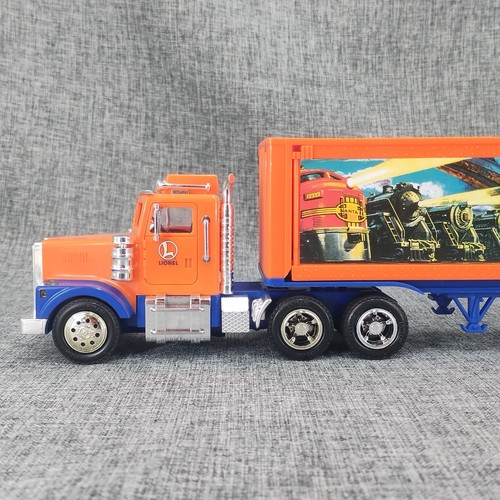 Lionel TMT-18018 Box Trailer Toy Truck W/Operating Lights Sounds-Coinbank NIB - Picture 2 of 17