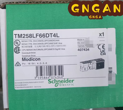 The new TM258LF66DT4L PLC programmable controller delivers fast DHL shipping