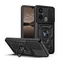 Handy HüLle FüR Xiaomi Redmi 12C HandyhüLle Schutz Case Cover Schwarz