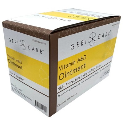 Geri-Care  Vitamin A & D Ointment Skin Protectant with Petrolatum, 5-gram Packet