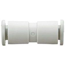 2PC SMC CORPORATION KQ2H06-00A1 FITTING, STRAIGHT UNION, FOR 6MM TUBING, OVAL R