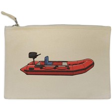 Borsa pochette/custodia accessori in tela 'barca gonfiabile' (CL00051340)