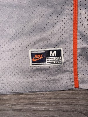 Vintage Nike Syracuse Carmelo Anthony #15 Grey Basketball Jersey